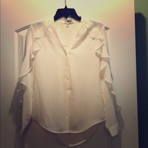 Cream blouse